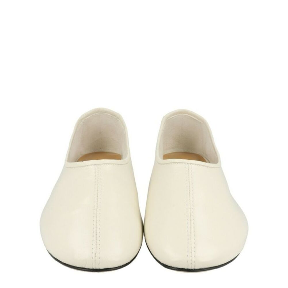 ByFar Prudence Leather Flats White Womens - Picture 6 of 6